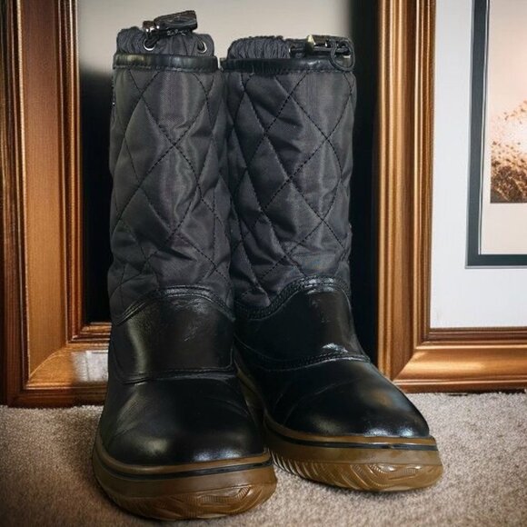 COACH SAMARA ( 7 ) Anline Black Leather with Quilted Upper Silver Hardware - Picture 2 of 12